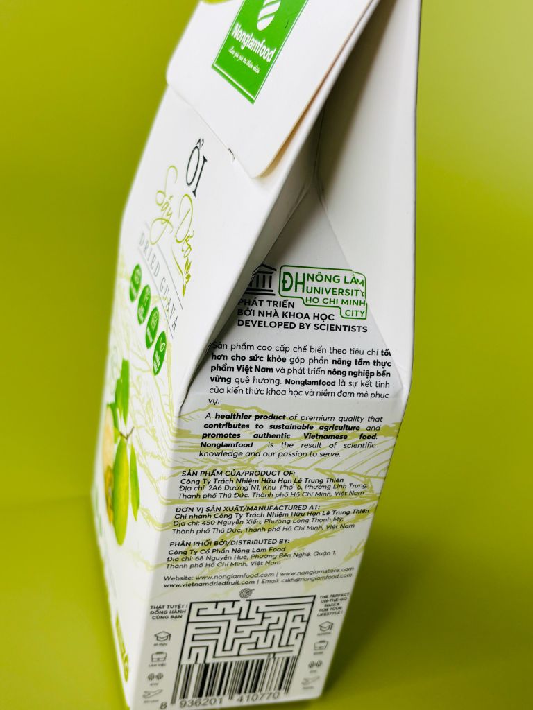 ỔI SẤY DẺO NONGLAMFOOD HỘP 100G | ĂN VẶT TỐT CHO SỨC KHỎE | HEALTHY SNACK