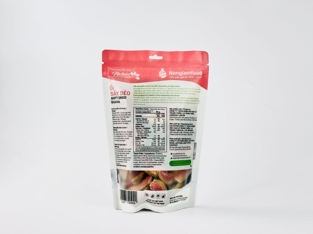 ỔI SẤY DẺO | TÚI 300G | DRIED GUAVA | HEALTHY SNACK
