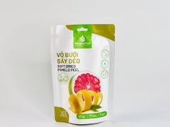 VỎ BƯỞI SẤY DẺO NONGLAMFOOD | TÚI 25G | DRIED POMELO PEEL | HEALTHY SNACK