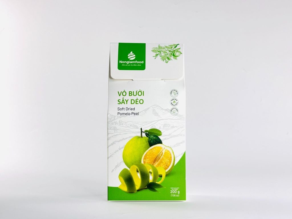 VỎ BƯỞI SẤY DẺO | HỘP 200G | HEALTHY SNACK | DRIED POMELO PEEL | HEALTHY SNACK