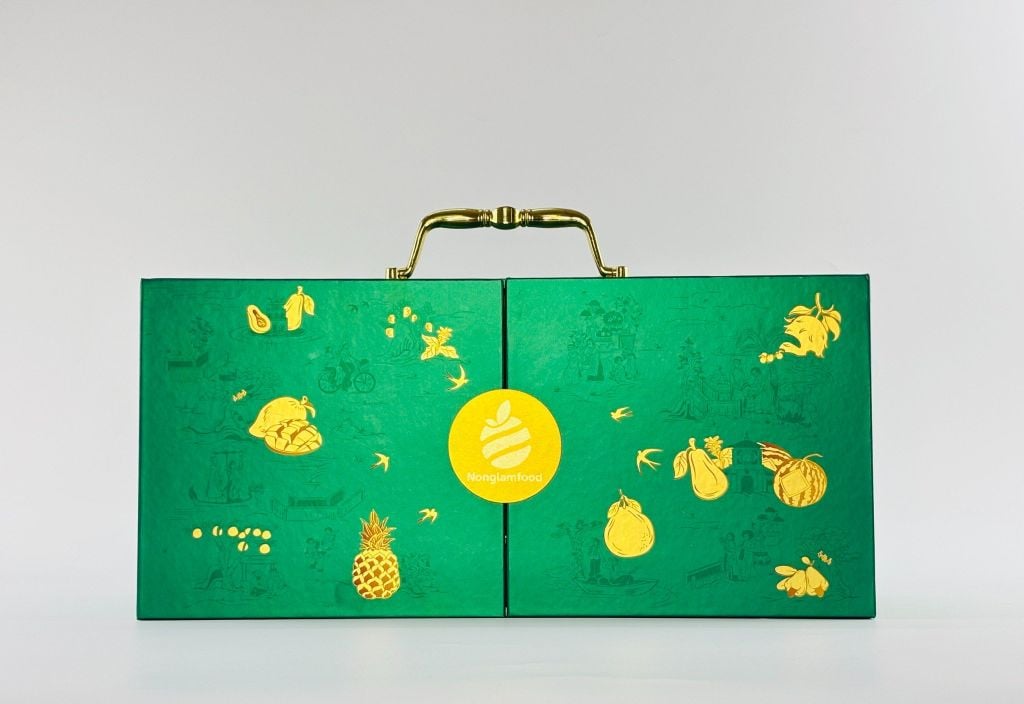 Bộ quà tết 2026 - KHỞI SẮC 01 | Set Quà Tết Nonglamfood | Vẹn Nguyên Hương Tết – Gắn Kết Yêu Thương