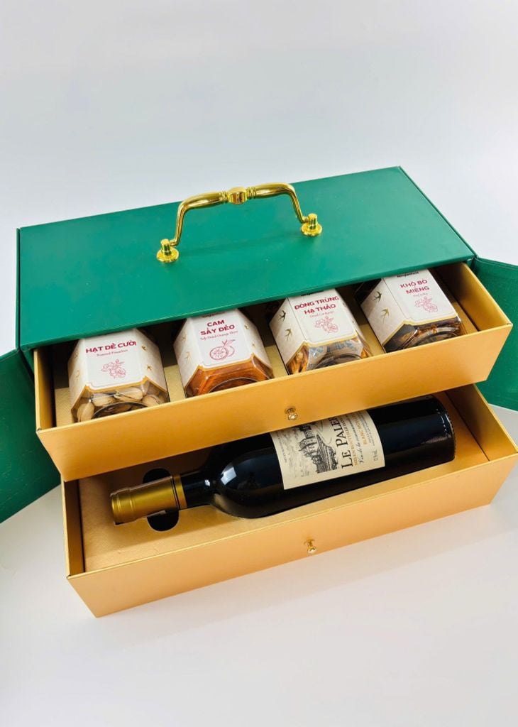 Bộ quà tết 2026 - KHỞI SẮC 01 | Set Quà Tết Nonglamfood | Vẹn Nguyên Hương Tết – Gắn Kết Yêu Thương