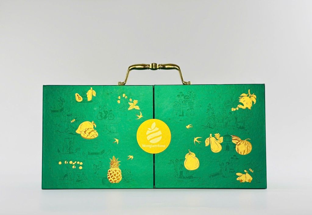 Bộ quà tết 2026 - KHỞI SẮC 02 | Set Quà Tết Nonglamfood | Vẹn Nguyên Hương Tết – Gắn Kết Yêu Thương