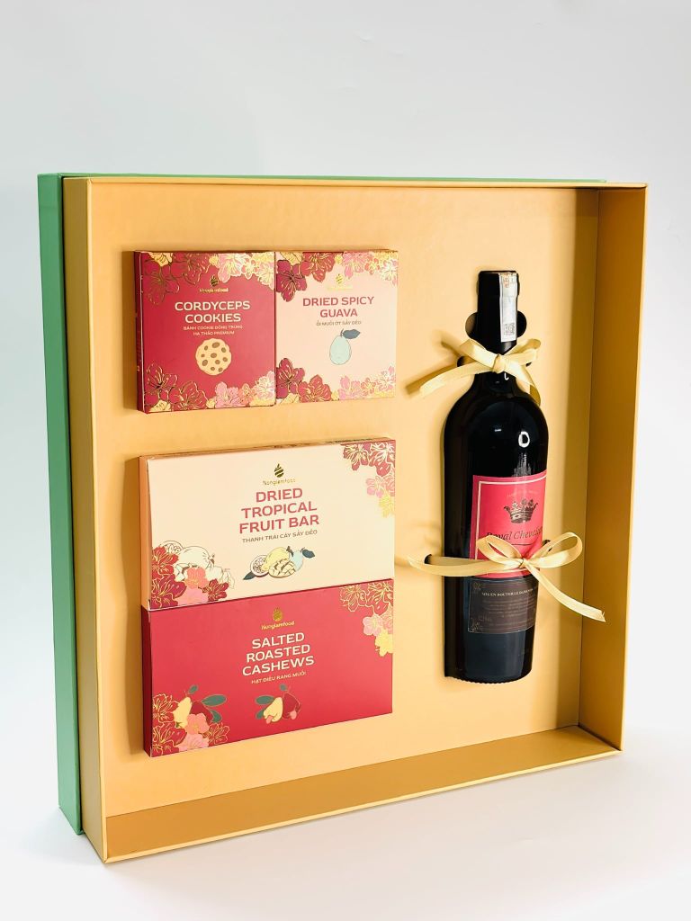 Bộ quà tết 2026 - LỘC PHÁT 01 | Set Quà Tết Nonglamfood | Vẹn Nguyên Hương Tết – Gắn Kết Yêu Thương