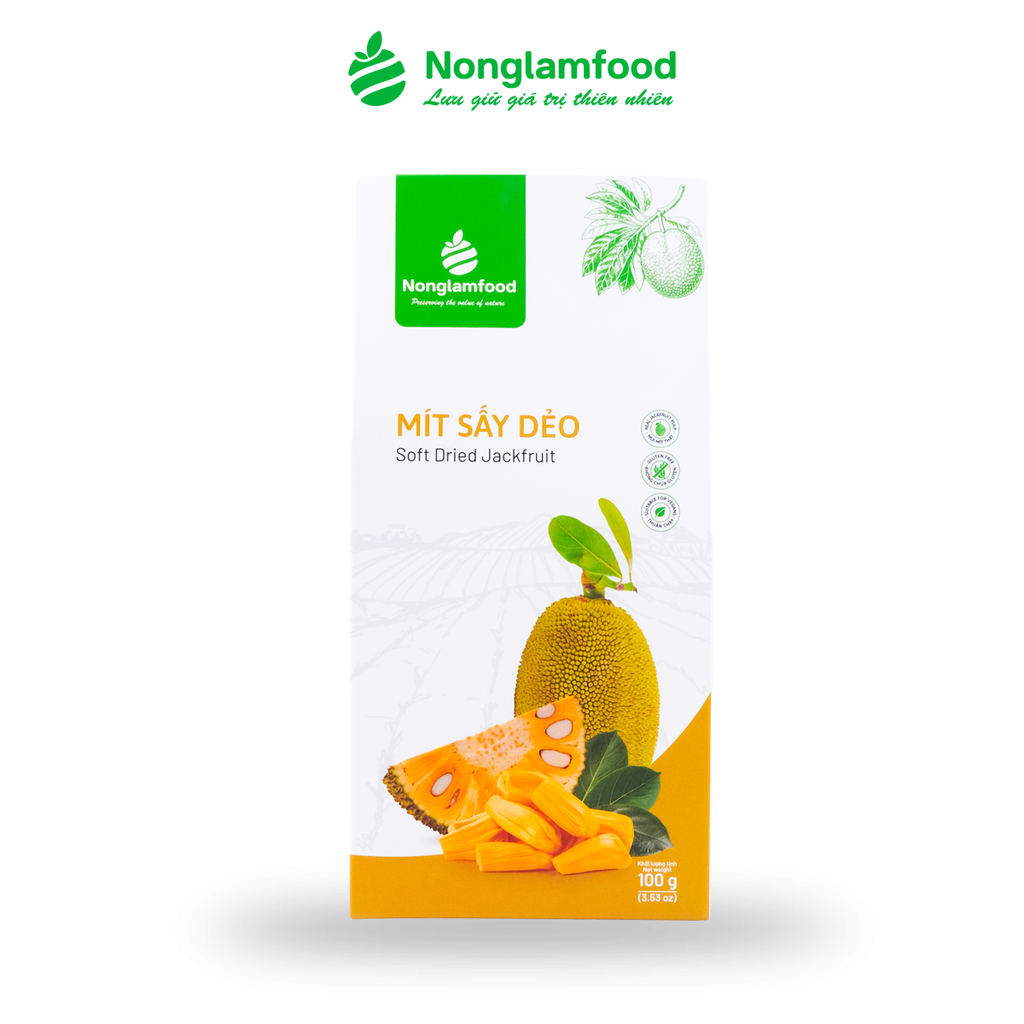 MÍT SẤY DẺO NONGLAMFOOD HỘP 100G | ĂN VẶT TỐT CHO SỨC KHỎE | HEALTHY SNACK