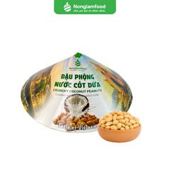 ĐẬU PHỘNG NƯỚC CỐT DỪA | 100G | CRUNCHY COCONUT PEANUTS | HEALTHY SNACK