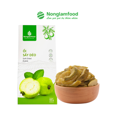 ỔI SẤY DẺO NONGLAMFOOD | HỘP 100G | DRIED GUAVA | HEALTHY SNACK
