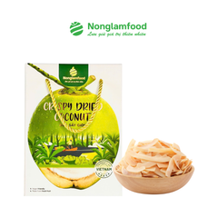 DỨA SẤY GIÒN | HỘP 150G | CRISPY COCONUT CHIPS | HEALTHY SNACK
