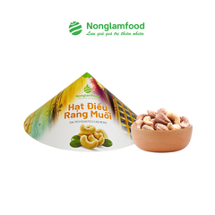 HẠT ĐIỀU RANG MUỐI | HỘP HÌNH NÓN 50G | SALT CASHEW NUTS | TRAVEL SOUVENIRS