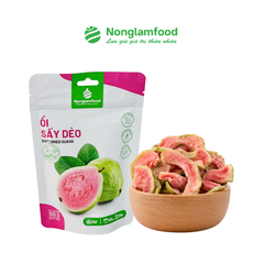 ỔI SẤY DẺO | TÚI 100G | DRIED PINK GUAVA | HEALTHY SNACK