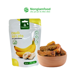 CHUỐI SẤY DẺO | TÚI 100G | DRIED BANANA | HEALTHY SNACK