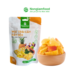 TRÁI CÂY SẤY DẺO MIX | TÚI 100G | MIX SOFT DRIED FRUITS | HEALTHY SNACK