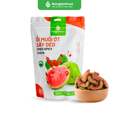ỔI SẤY DẺO MUỐI ỚT | TÚI 300G | CHILLI DRIED GUAVA | HEALTHY SNACK