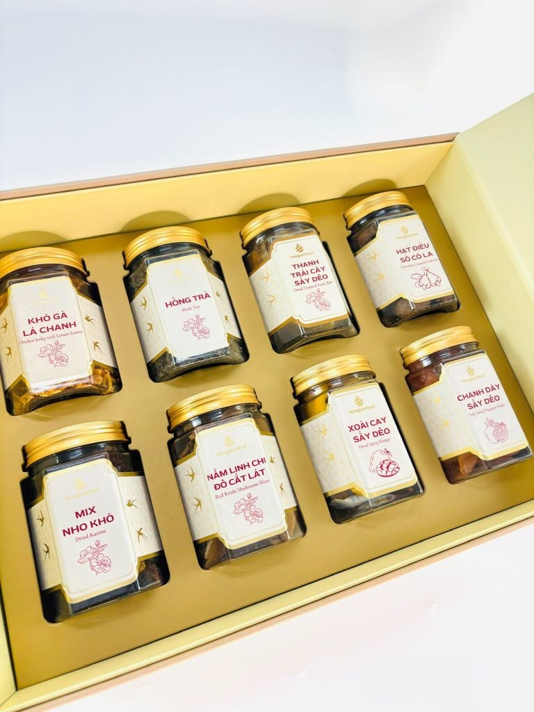 Bộ quà tết 2026 - PHÚ QUÝ 02 | Set Quà Tết Nonglamfood | Vẹn Nguyên Hương Tết – Gắn Kết Yêu Thương