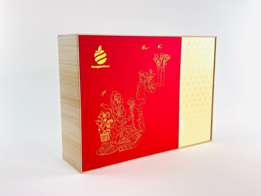 Bộ quà tết 2026 - PHÚC LỘC 01 | Set Quà Tết Nonglamfood | Vẹn Nguyên Hương Tết – Gắn Kết Yêu Thương