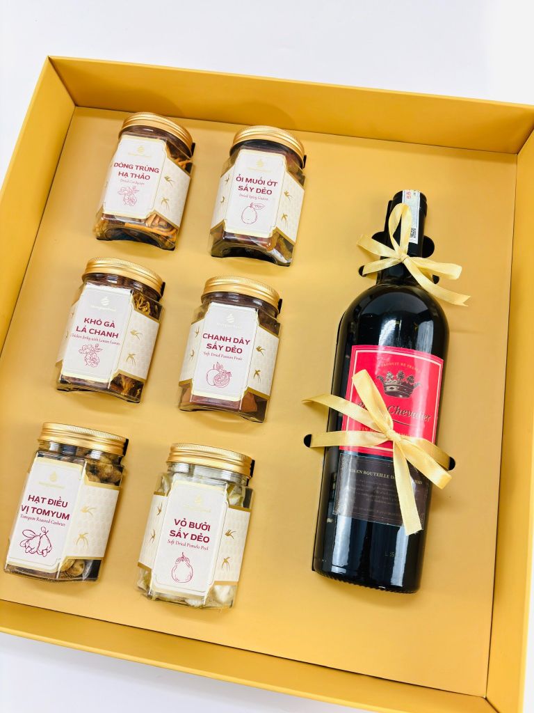 Bộ quà tết 2026 - PHÁT LỘC 01 | Set Quà Tết Nonglamfood | Vẹn Nguyên Hương Tết – Gắn Kết Yêu Thương