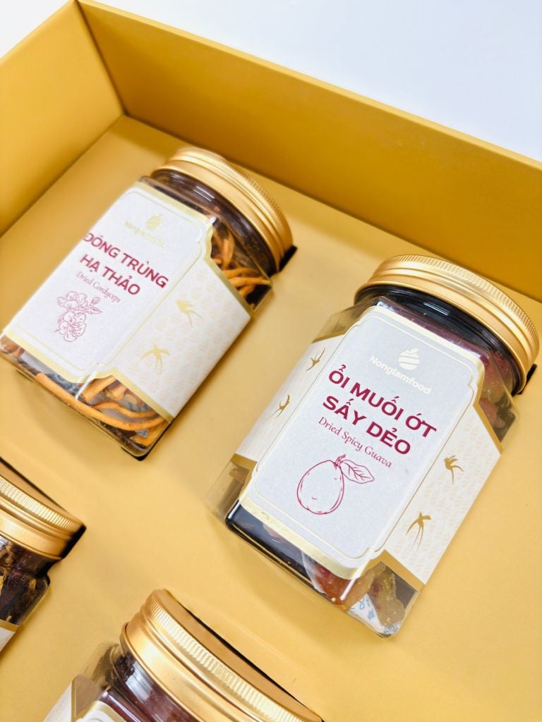 Bộ quà tết 2026 - PHÁT LỘC 01 | Set Quà Tết Nonglamfood | Vẹn Nguyên Hương Tết – Gắn Kết Yêu Thương