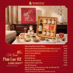 Bộ quà tết 2026 - PHÁT LỘC 02 | Set Quà Tết Nonglamfood | Vẹn Nguyên Hương Tết – Gắn Kết Yêu Thương