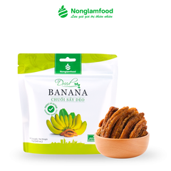 CHUỐI SẤY DẺO- TÚI 75GR| ĂN VẶT TỐT CHO SỨC KHỎE| HEALTHY SNACK