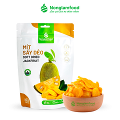 Mít Sấy Dẻo Nonglamfood túi 200g | Ăn vặt tốt cho sức khỏe | Healthy Snack