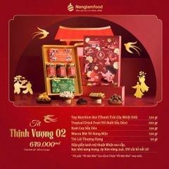 Bộ quà tết 2026 - THỊNH VƯỢNG 02 | Set Quà Tết Nonglamfood | Vẹn Nguyên Hương Tết – Gắn Kết Yêu Thương