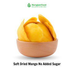 XOÀI SẤY DẺO KHÔNG ĐƯỜNG | SOFT DRIED MANGO NO ADDED SUGAR