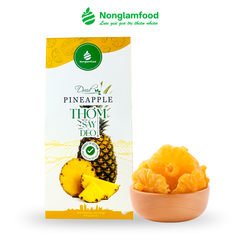 THƠM SẤY DẺO NONGLAMFOOD HỘP 100G | ĂN VẶT TỐT CHO SỨC KHỎE | HEALTHY SNACK