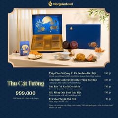 THU CÁT TƯỜNG – BỘ QUÀ TẶNG TRUNG THU CAO CẤP 2026 (HỘP 4 BÁNH + 1 TRÀ)