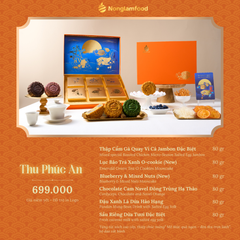 THU PHÚC AN – BỘ QUÀ TẶNG TRUNG THU CAO CẤP 2026 (HỘP 6 BÁNH + 1 TRÀ)