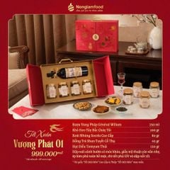 Bộ quà tết 2026 - VƯỢNG PHÁT 01 | Set Quà Tết Nonglamfood | Vẹn Nguyên Hương Tết – Gắn Kết Yêu Thương