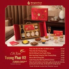 Bộ quà tết 2026 - VƯỢNG PHÁT 02 | Set Quà Tết Nonglamfood | Vẹn Nguyên Hương Tết – Gắn Kết Yêu Thương