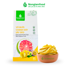 VỎ BƯỞI CHANH DÂY SẤY DẺO 100G | ĂN VẶT TỐT CHO SỨC KHỎE | HEALTHY SNACK