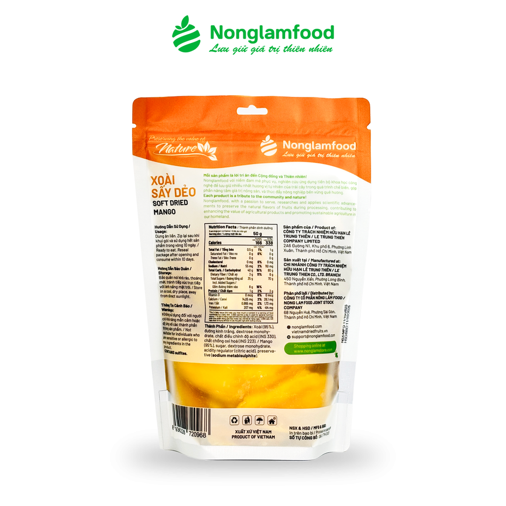 XOÀI SẤY DẺO 300g | DRIED MANGO | HEALTHY SNACK | ĂN VẶT TỐT CHO SỨC KHỎE