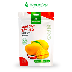 XOÀI CAY SẤY DẺO 100g| CHILLI DRIED MANGO| HEALTHY SNACK| ĂN VẶT TỐT CHO SỨC KHỎE