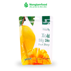 XOÀI SẤY DẺO NONGLAMFOOD TÚI 50G |  ĂN VẶT TỐT CHO SỨC KHỎE | HEALTHY SNACK