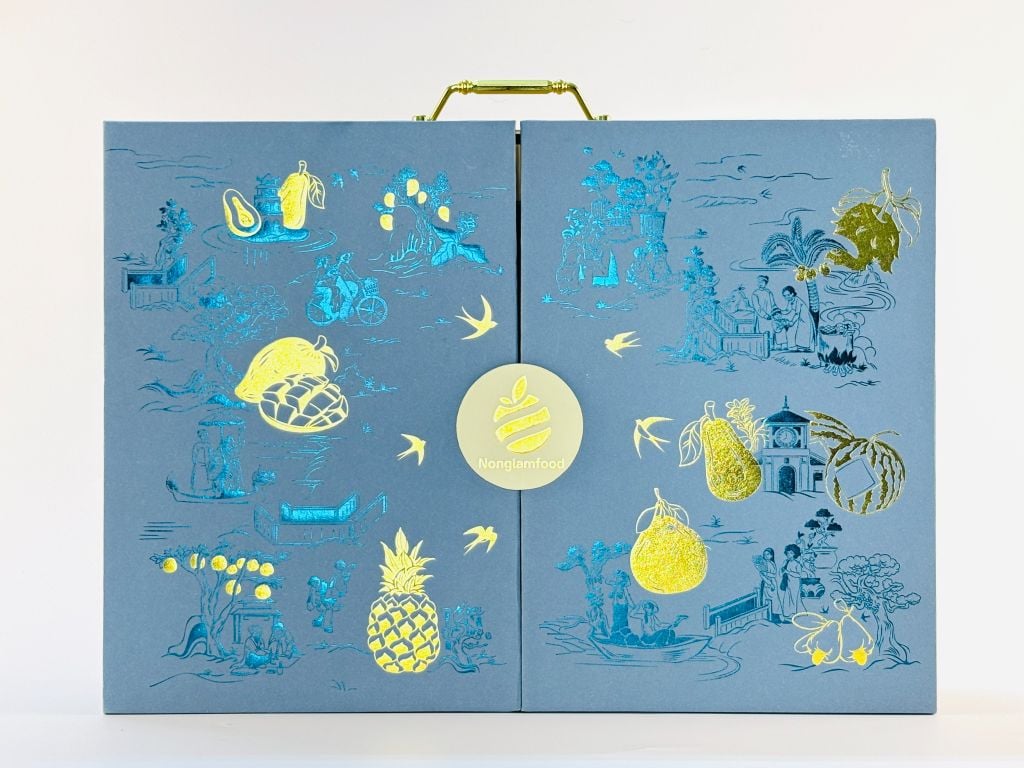 Bộ quà tết 2026 - YÊU THƯƠNG 02 | Set Quà Tết Nonglamfood | Vẹn Nguyên Hương Tết – Gắn Kết Yêu Thương