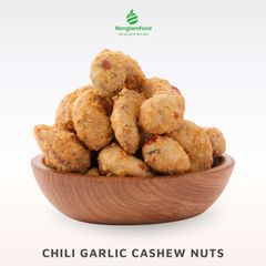 HẠT ĐIỀU TỎI ỚT TRUYỀN THỐNG |TRADITIONAL ROASTED CASHEW WITH CHILI AND GARLIC FLAVOR