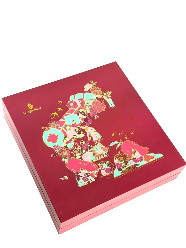 Bộ quà tết 2026 - PHÁT LỘC 02 | Set Quà Tết Nonglamfood | Vẹn Nguyên Hương Tết – Gắn Kết Yêu Thương