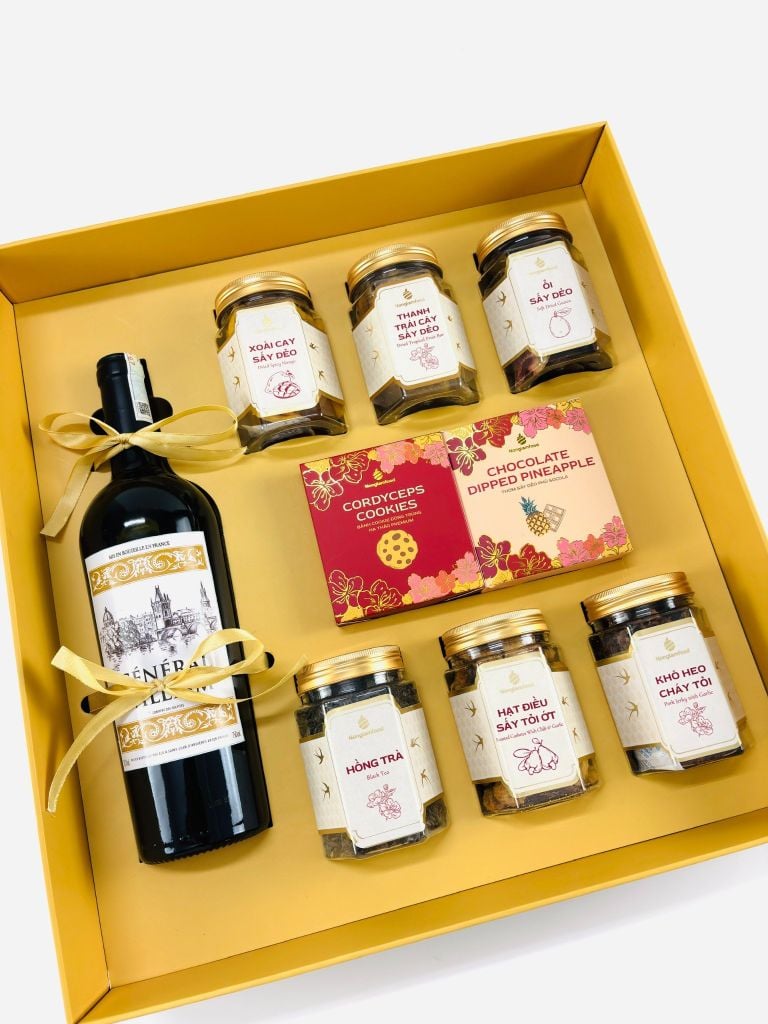 Bộ quà tết 2026 - PHÁT LỘC 02 | Set Quà Tết Nonglamfood | Vẹn Nguyên Hương Tết – Gắn Kết Yêu Thương