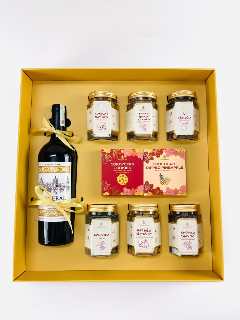 Bộ quà tết 2026 - PHÁT LỘC 02 | Set Quà Tết Nonglamfood | Vẹn Nguyên Hương Tết – Gắn Kết Yêu Thương