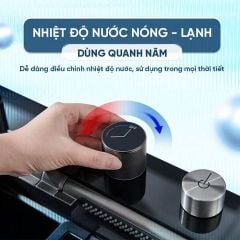 Chậu rửa inox 304 tích hợp LED 75x46cm đa năng thông minh