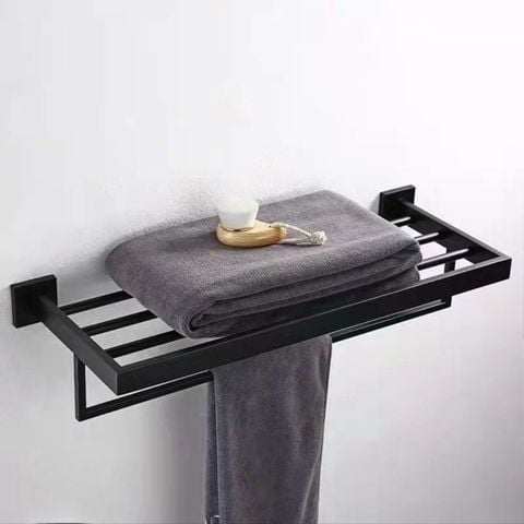 Vắt Khăn Inox 304 Màu Đen Vuông VK88 – Sang Trọng, Bền Bỉ
