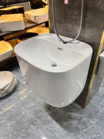 Chậu rửa mặt treo tường LC-2821 cao cấp – Thiết kế Hàn Quốc