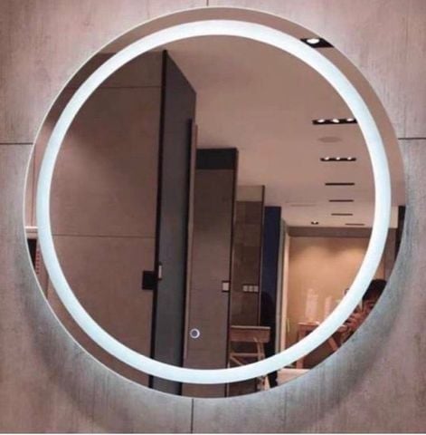 Gương LED cảm ứng 50cm – Gọn đẹp, chạm sáng siêu tiện ích