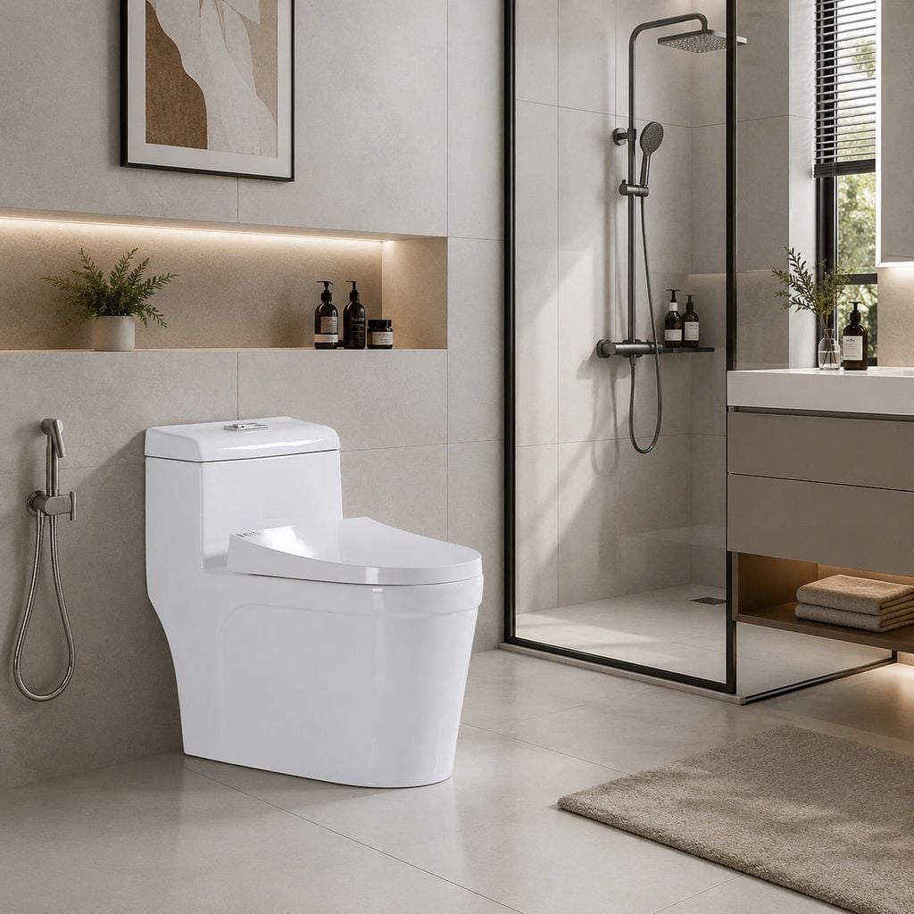 Bồn Cầu 1 Khối LK8339 – Thiết Kế Hiện Đại, Xả Êm Chuẩn Hàn