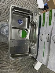 CHẬU RỬA BÁT INOX 304 1 HỐ KIỂU NHẬT BẢN – 78x48cm