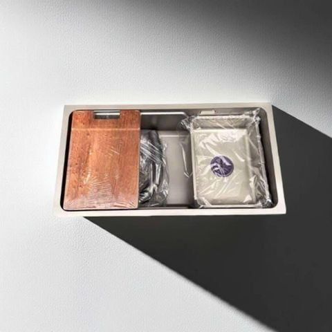 Chậu Rửa Bát Âm Bàn Nano 1 Hố 75x40cm Inox 304 Cao Cấp