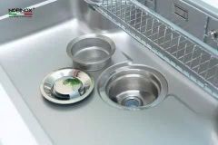 Chậu Rửa Bát 1 Hố Nobinox ARVO B180 Inox 304 Dày 1.2mm