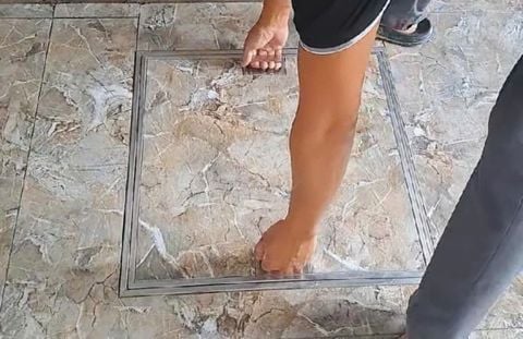 Nắp bể ngầm inox 304 80x80cm có quai xách – Bền chắc, chịu tải 500kg