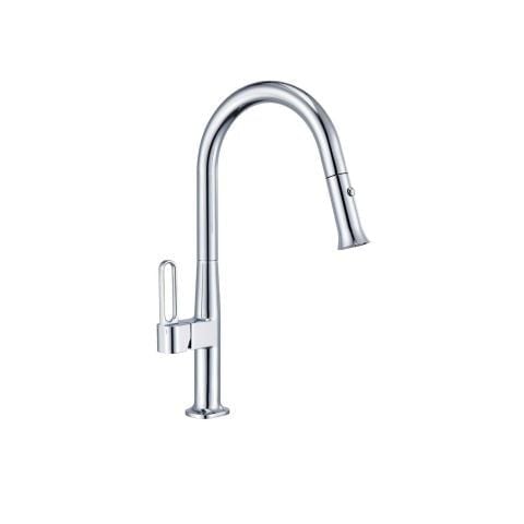 Vòi chậu rửa bát VC 008 – Kéo ra, 2 chế độ nước, xoay 360°